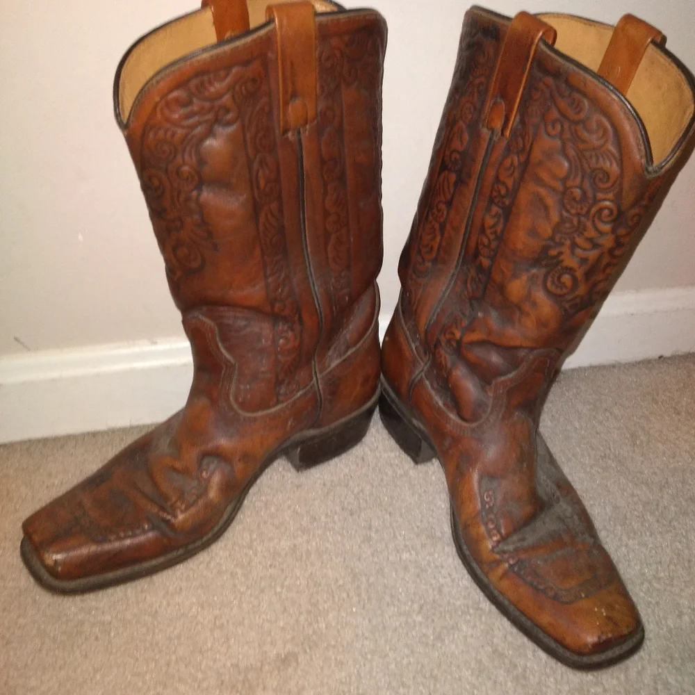 Western Tooled Boots - Picture 7 of 7